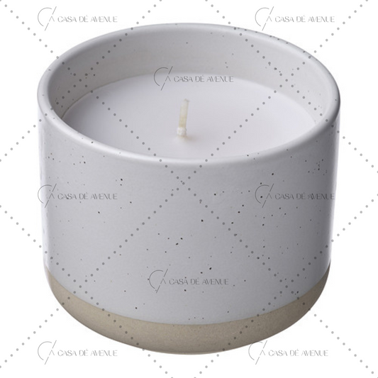 IKEA : ADELTUJA : Scented candle in Ceramic Jar