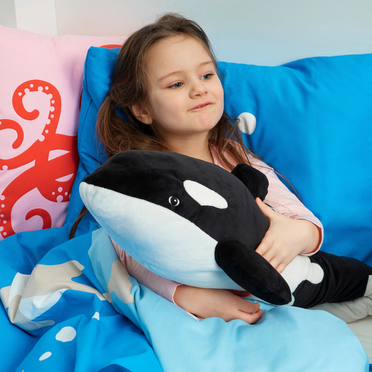 IKEA : BLAVINGAD : Soft toy Orca