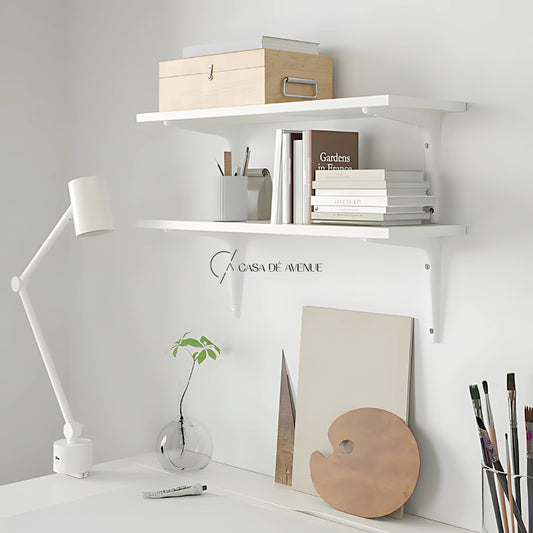 IKEA : BURHULT : Wall Shelf With Brackets
