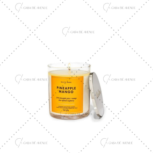 Bath and Body Works : Single Wick Candle : Pineapple Mango