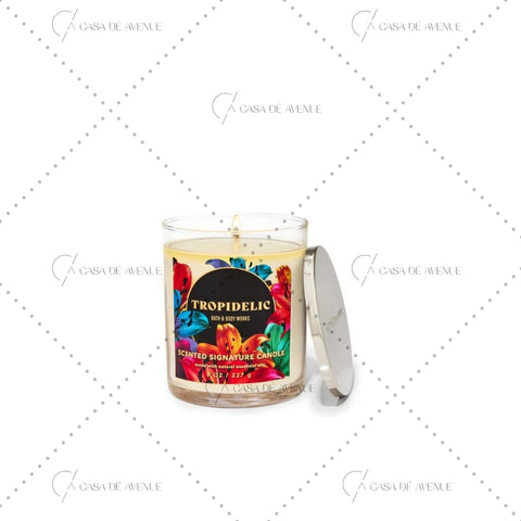 Bath and Body Works : Single Wick Candle : Tropidelic Bath and Body Works : Single Wick Candle : Tropidelic