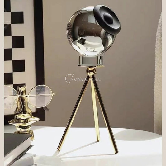 Crystal Globe Stand Set