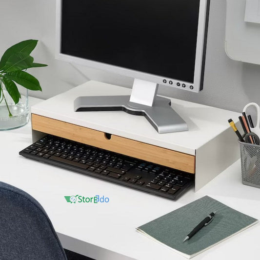 IKEA : ELLOVEN : Monitor Stand With Drawer (Slightly Damage)