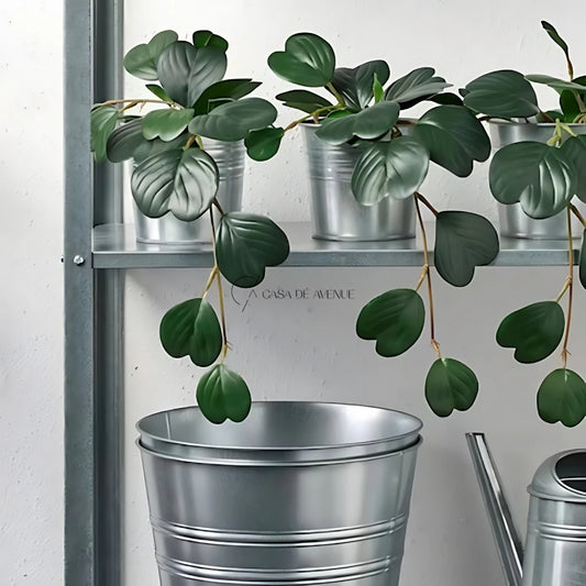 IKEA : FEJKA : Artifical Potted Hanging Plant - Peperomia