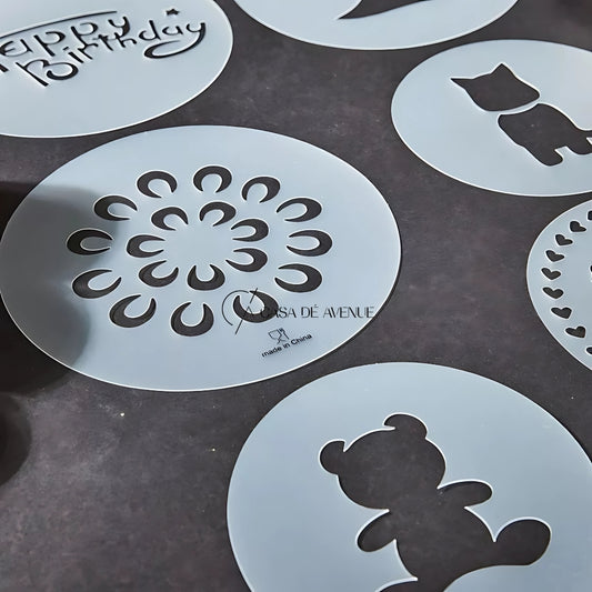 HomeCentre : Bake It : Cake Stencils - Set of 6