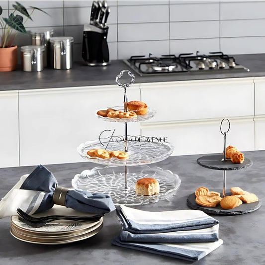 HomeCentre : DE LAND : 2-Tier Cake Stand