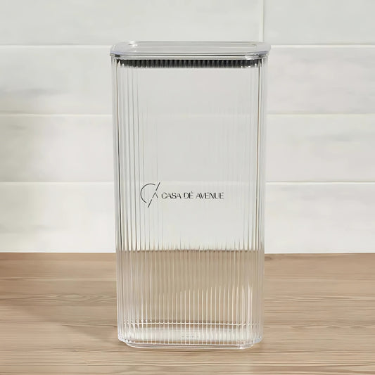 HomeCentre : NIXON : Ribbed Food Container - 2.8 Liter