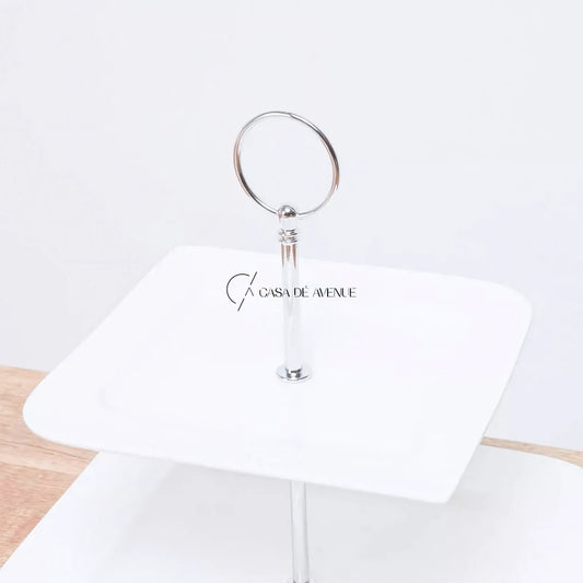 HomeCentre : Ripple: 2-Tier Cake Stand