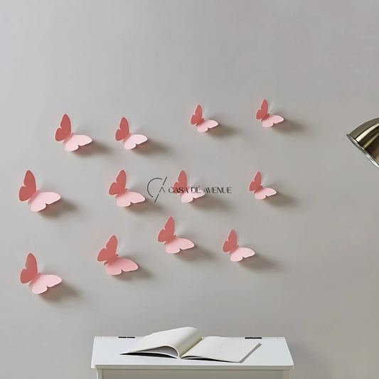 HomeCentre : Sophie : 3D Butterfly Wall Stickers - Set of 12