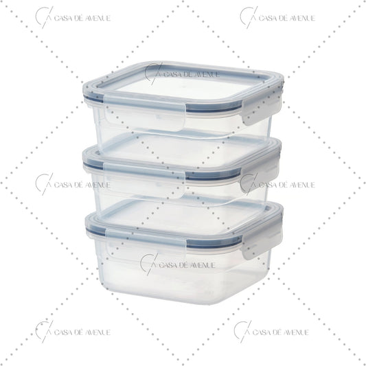 IKEA : 365+ : Food Containers With Lid - Set of 3