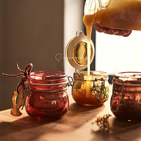 IKEA : KROSAMOS : Jar With Lid - Set of 3