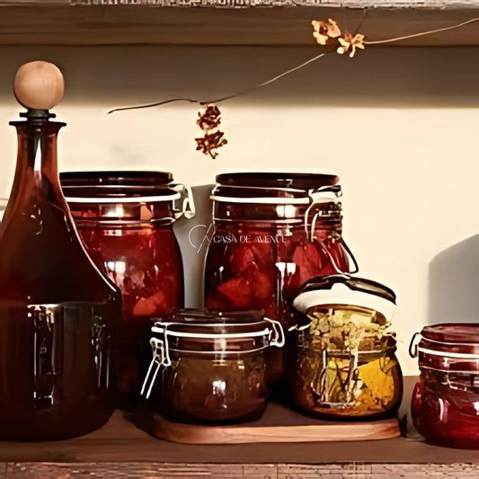 IKEA : KROSAMOS : Jar With Lid - Set of 3