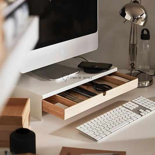IKEA : ELLOVEN : Monitor Stand With Drawer