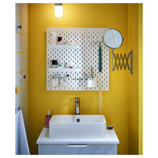 IKEA : FRACK : Stainless Steel 2-Way Wall Mirror