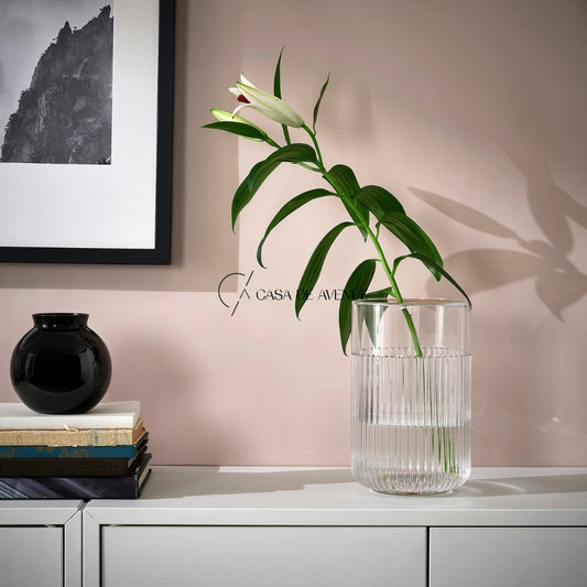 IKEA : GRADVIS : Vase With Metal Insert