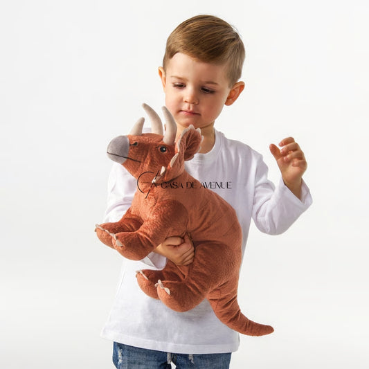 IKEA : JATTELIK : Dinosaur Soft Toy - Triceratops
