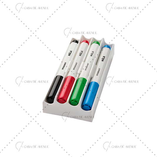 IKEA : MALA : Assorted Whiteboard Pens with Duster