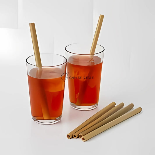 IKEA : OKUVLIG : Bamboo Drinking Straws - Set of 14
