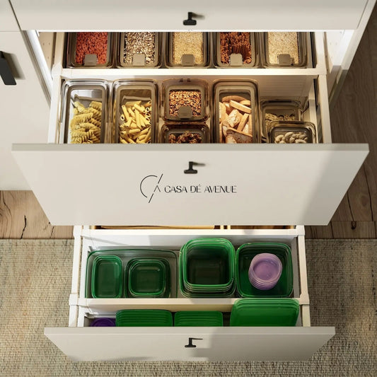 IKEA : PRUTA : Food Containers With Lid - Set of 17