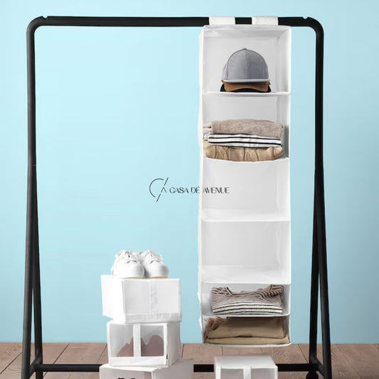 IKEA : SKUBB : Hanging Storage With 6 Compartments