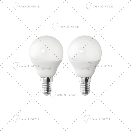 IKEA : SOLHETTA : LED Bulb E14 470 lumen - Set of 2