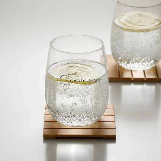 IKEA : STRANDFLOKA : Coaster Bamboo - Set of 2