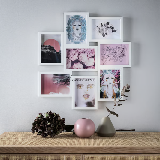 IKEA : VAXBO : Collage of 8 Photo Frames