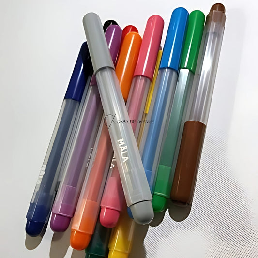 MALA Felt-Tip Color Pens - Set of 24