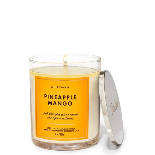 Bath and Body Works : Single Wick Candle : Pineapple Mango
