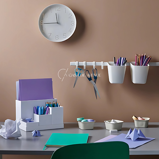 IKEA : SUNNERSTA : Rail with 4 Hooks and 2 Containers