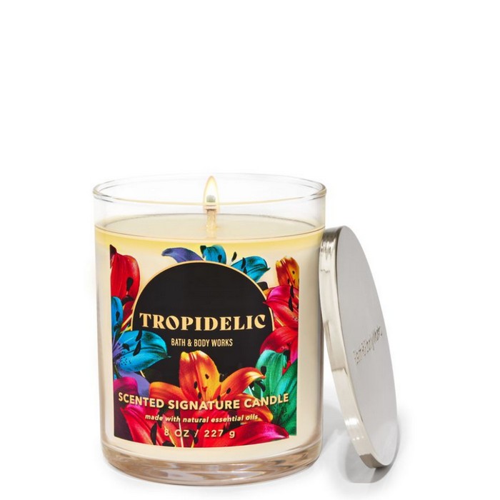 Bath and Body Works : Single Wick Candle : Tropidelic
