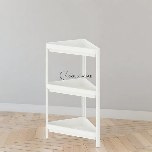 IKEA : VESKEN : Plastic Corner Shelf Unit