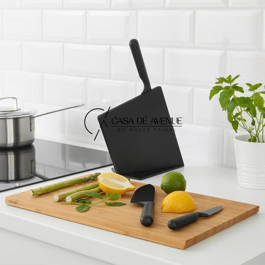 IKEA : JAMFORA : Knife Block with 3 Knives