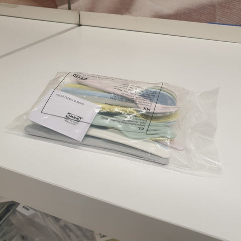 IKEA : KALAS NN : Multi Color Kids Dinnerware Bundle