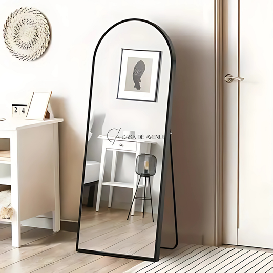 Aria Full Length Standing Mirror – Gold Frame