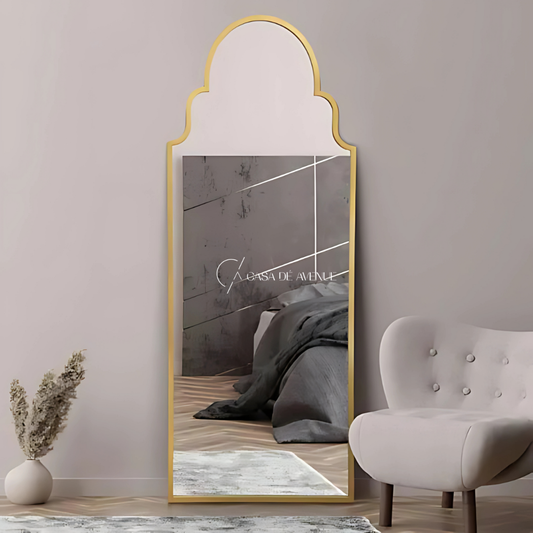 Axiom Moroccan Arch Wall Mirror – Decorative Frame