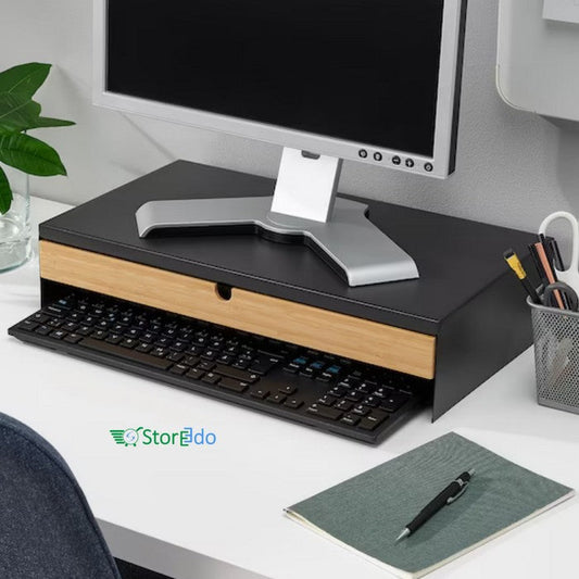 IKEA : ELLOVEN : Monitor Stand With Drawer (Slightly Damage)