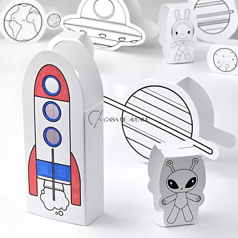 IKEA : AFTOSPARV : Cardboard Template Space - Set of 15
