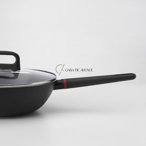 IKEA : BESINNING : Wok With Lid - Non Stick Coating