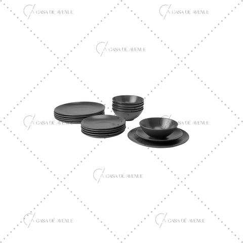 IKEA : FARGKLAR : 18-Piece Dinner Set