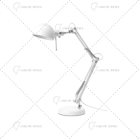 IKEA : FORSA : Work Lamp - Spherical Dome Shape Desk Lamp