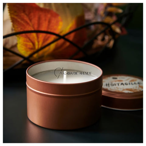 IKEA : HOSTAGILLE : Scented Candel In Metal Tin - Sandalwood & Patchouli