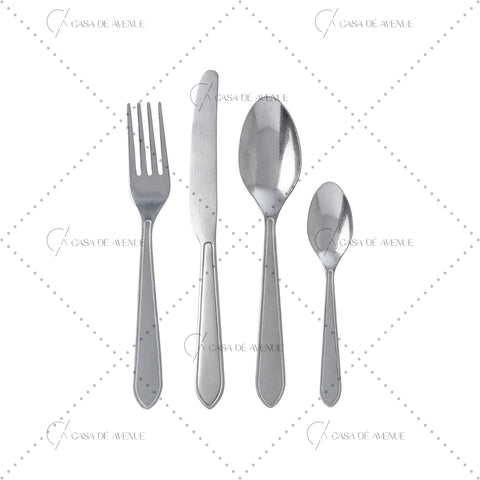 IKEA : IDENTITET : 16 - Piece Cutlery Set Stainless Steel