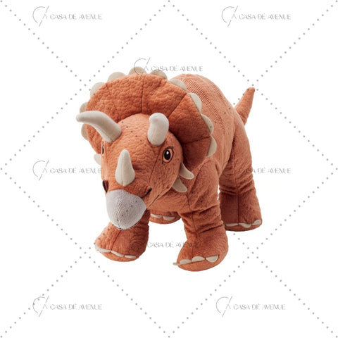 IKEA : JATTELIK : Dinosaur Soft Toy - Triceratops