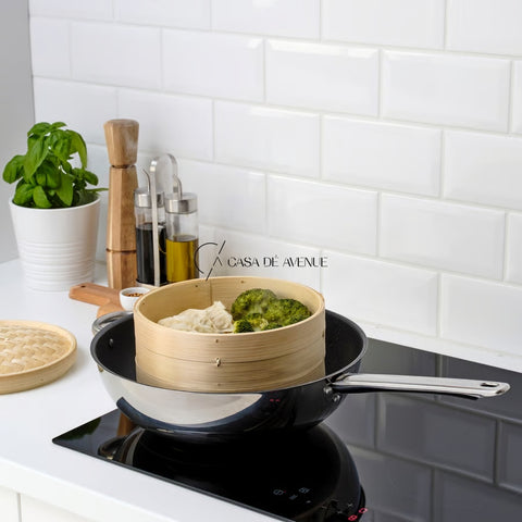 IKEA : KLOCKREN : Steamer Bamboo