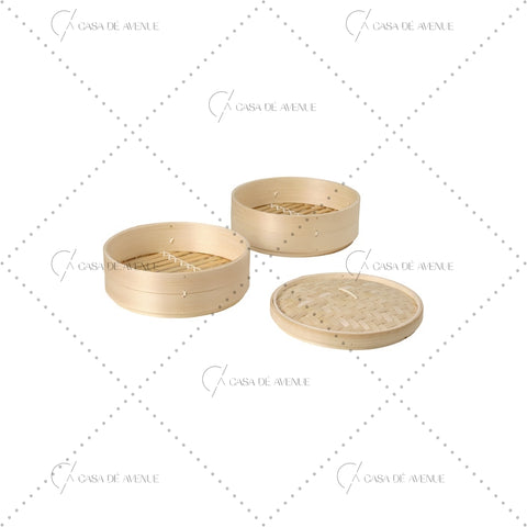 IKEA : KLOCKREN : Steamer Bamboo