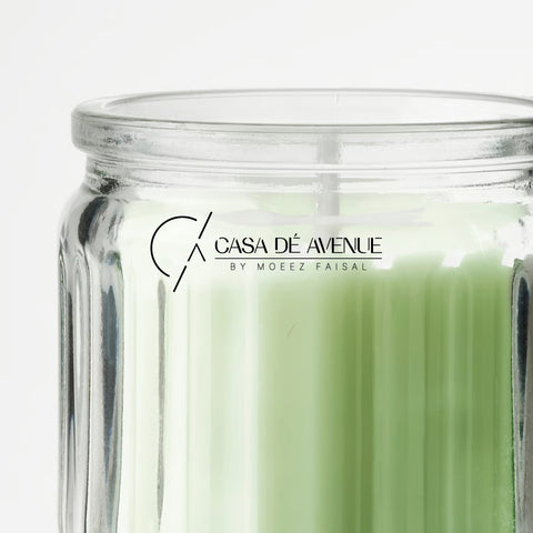 IKEA : LOVSKOGSLUND : Scented Candle in Glass- Apple