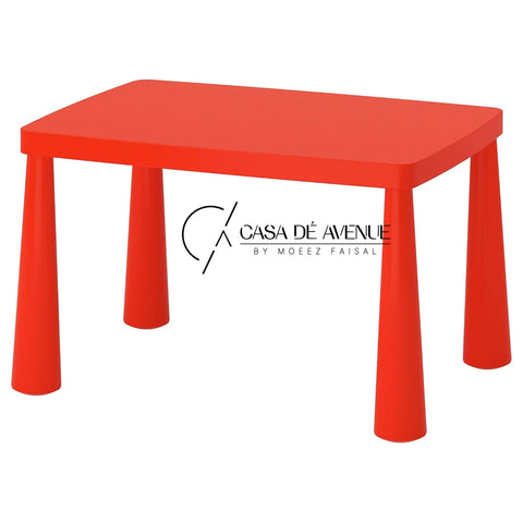 IKEA : MAMMUT : Plastic Children's Table