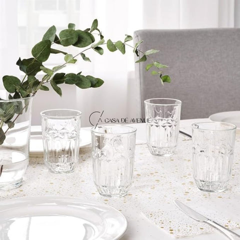 IKEA : SALLSKAPLIG : Glass - Patterned