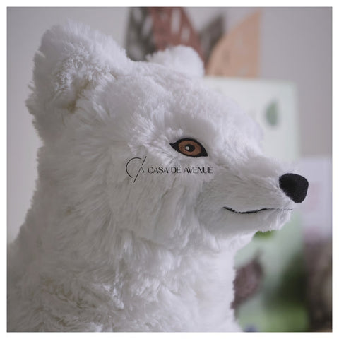 IKEA : SKOGSDUVA : Arctic Fox Soft Toy